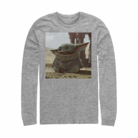 Star Wars The Mandalorian The Child Square Frame Long Sleeve Shirt